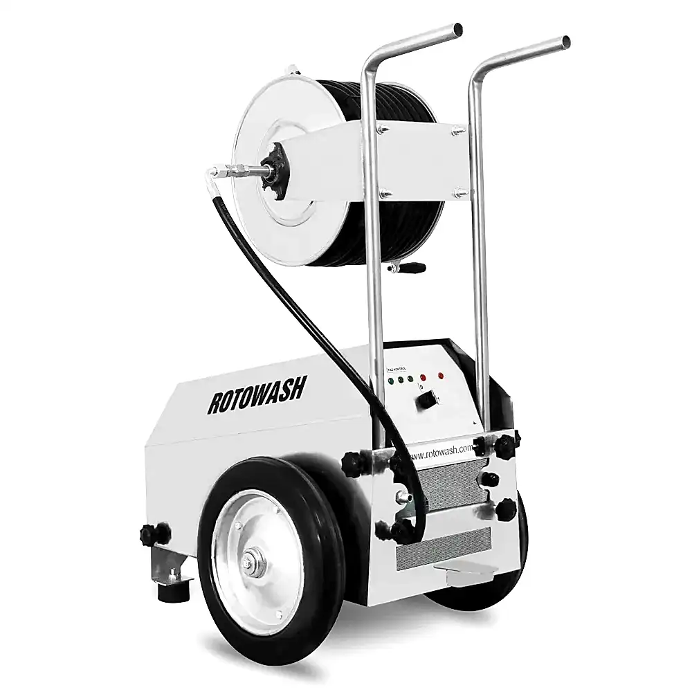 13420 - NJ Mobil Dezenfektan + Durulama Makinası 50 Mt Hortumlu 200 Bar