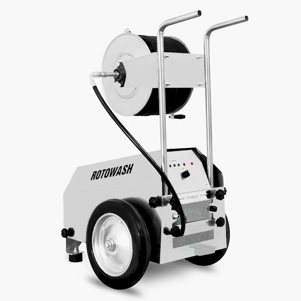 13421 - NJ Mobil Dezenfektan + Durulama Makinası 50 Mt Hortumlu 250 Bar