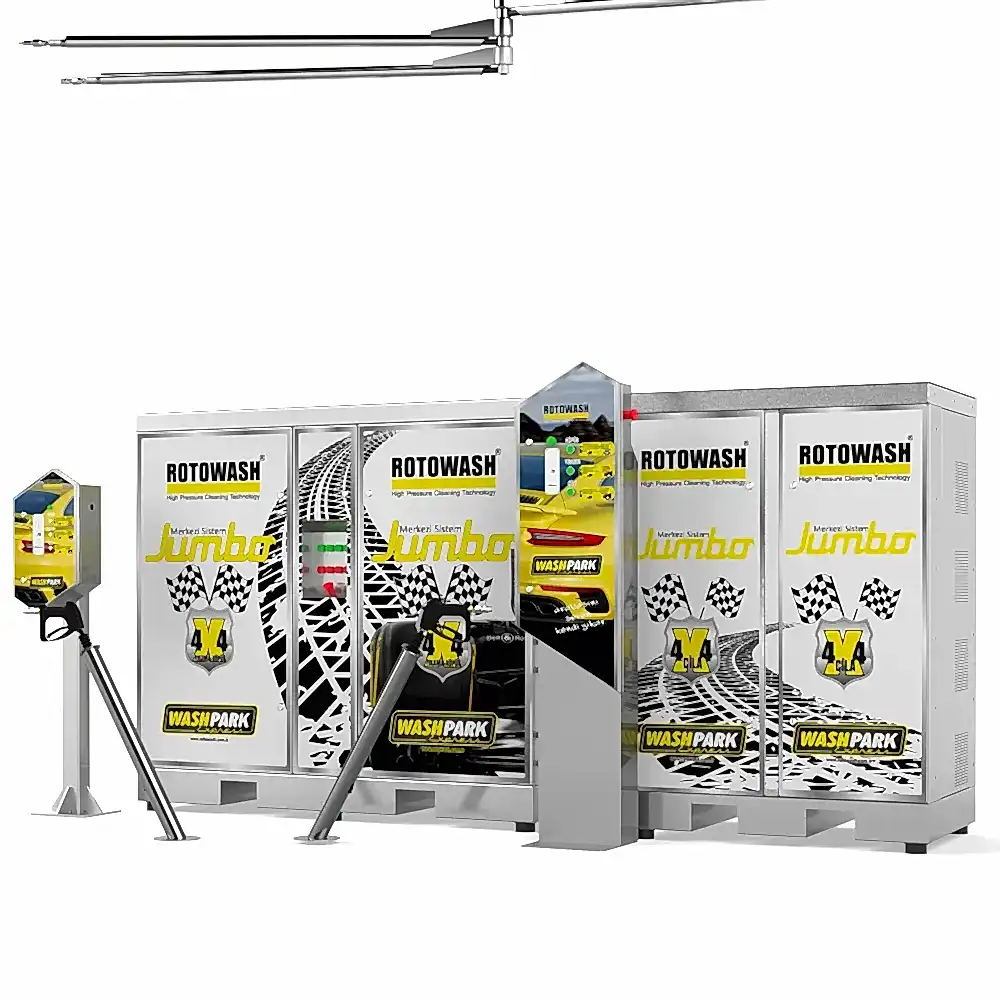 83371 - 3 Kullanıcılı - Merkezi Oto Yıkama + Köpük + Cila