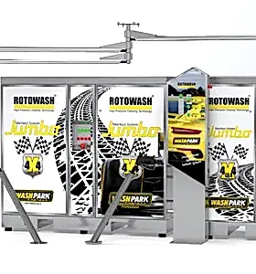 Jumbo Merkezi Yıkama +  Köpük + Cila Ünitesi