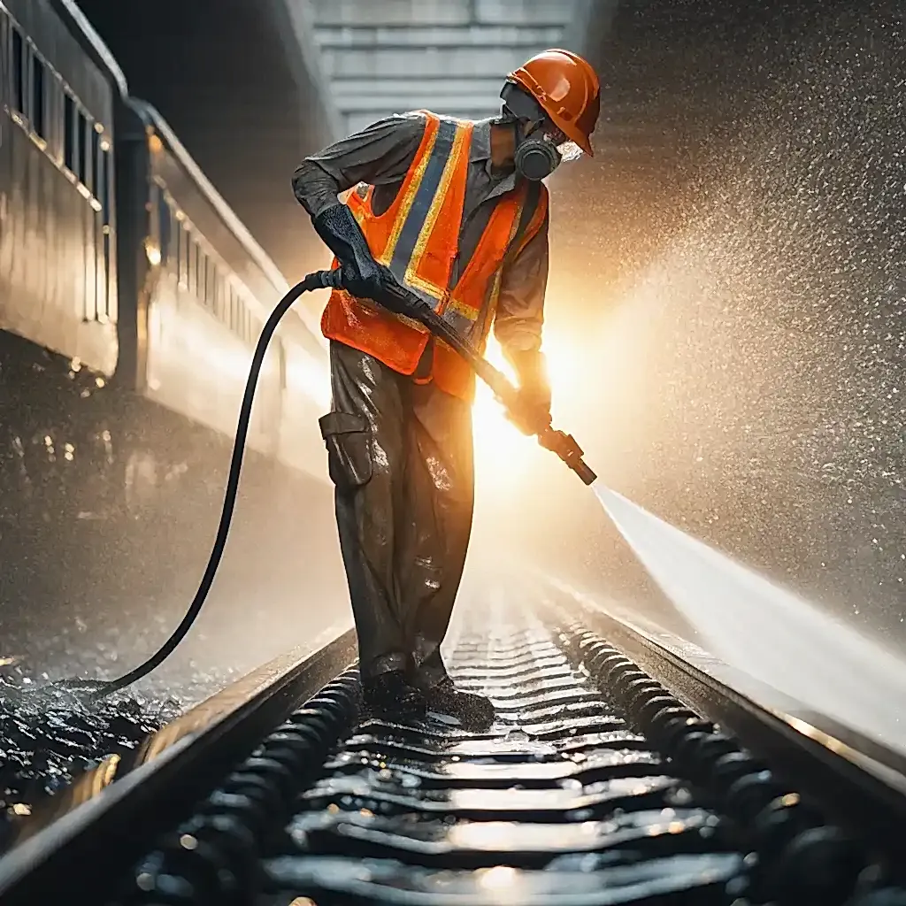 demiryolu temizleme ekipmanları