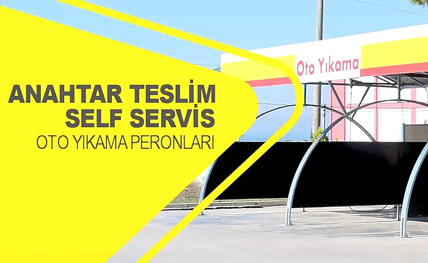 self servis oto yıkama kurulumu