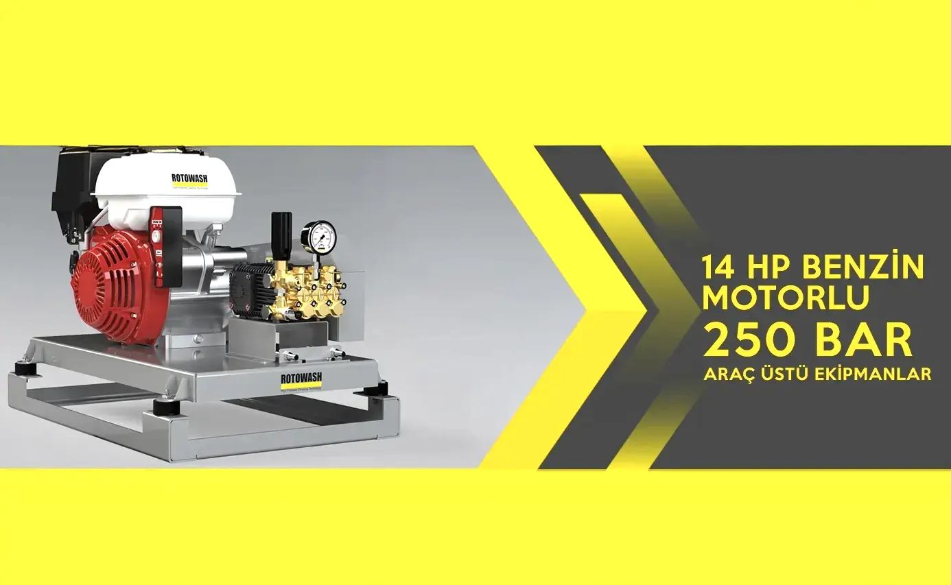 benzin motorlu araç üstü yıkama makinesi