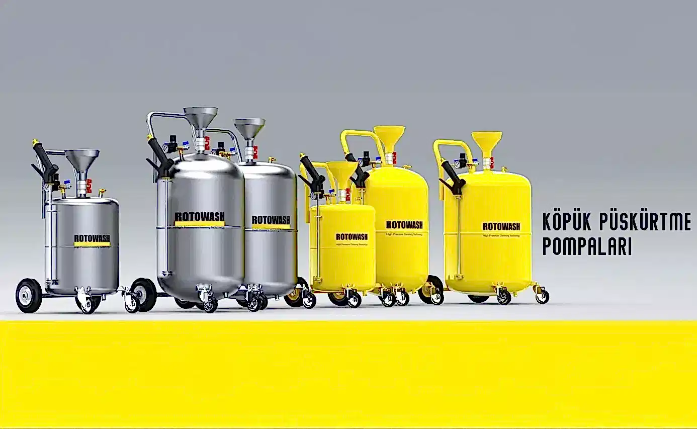 köpük tankı püskürtme pompası
