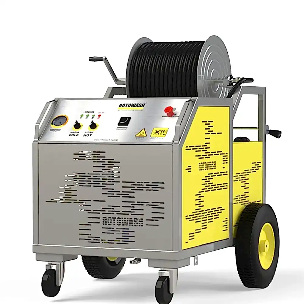 KDS Sıcak Soğuk Kümes Yıkamalar - 100 Metre Hortumlu